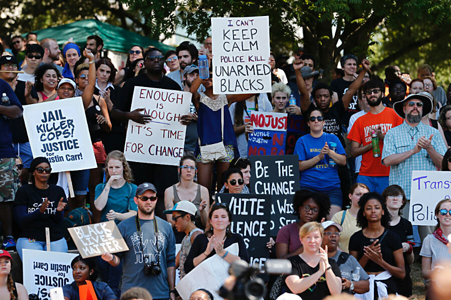 Charlotte street protests Where the new South meets the old South